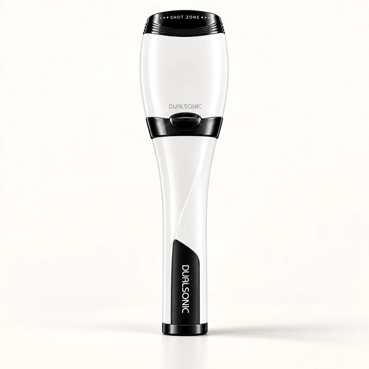 Dualsonic Optimum de profil, montrant la poignée effilée de 212 mm
