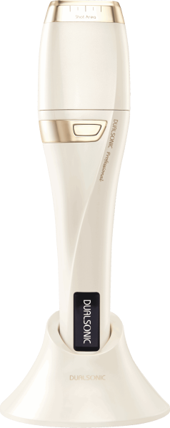 Dualsonic Professional Machine with the principle cartridge - face cartridge attached.