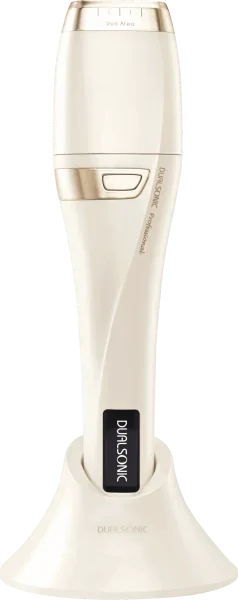 Dualsonic Professional Machine with the principle cartridge - face cartridge attached.